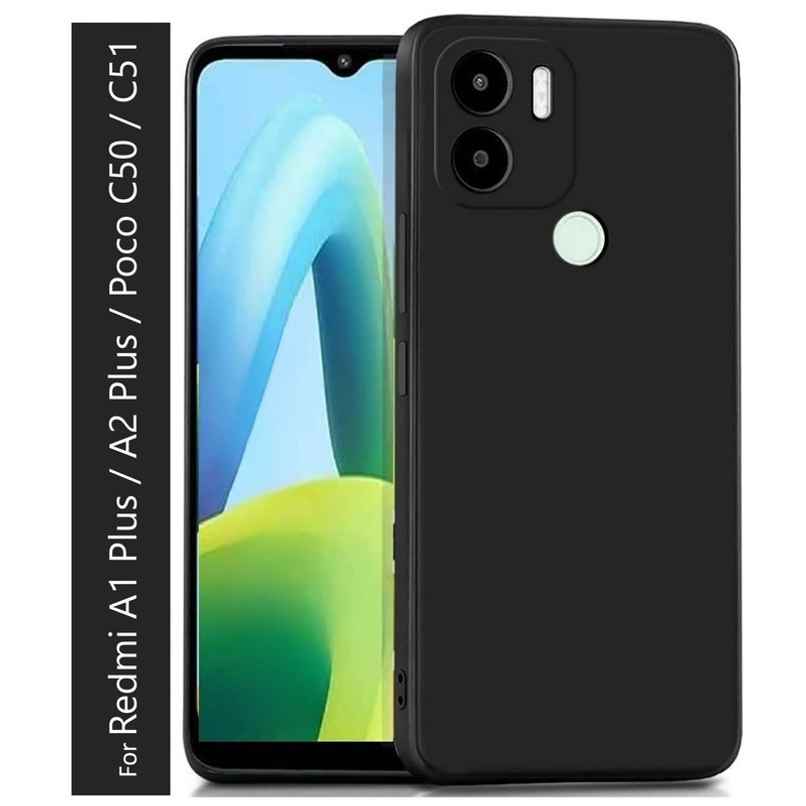 Kwine Case Redmi A1 Plus / Redmi A2 Plus / Poco C50 / POCO C51 Back Cover - Soft Silicone Case