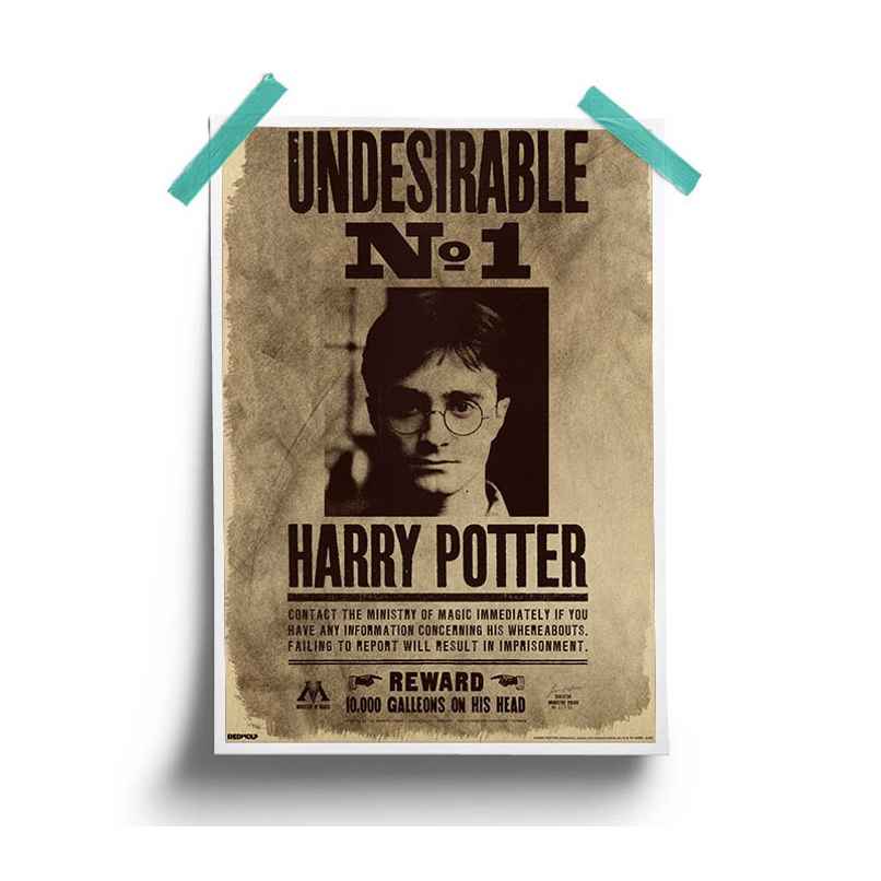 House Of Festivals Undesirable No.1 - Harry Potter Official Poster