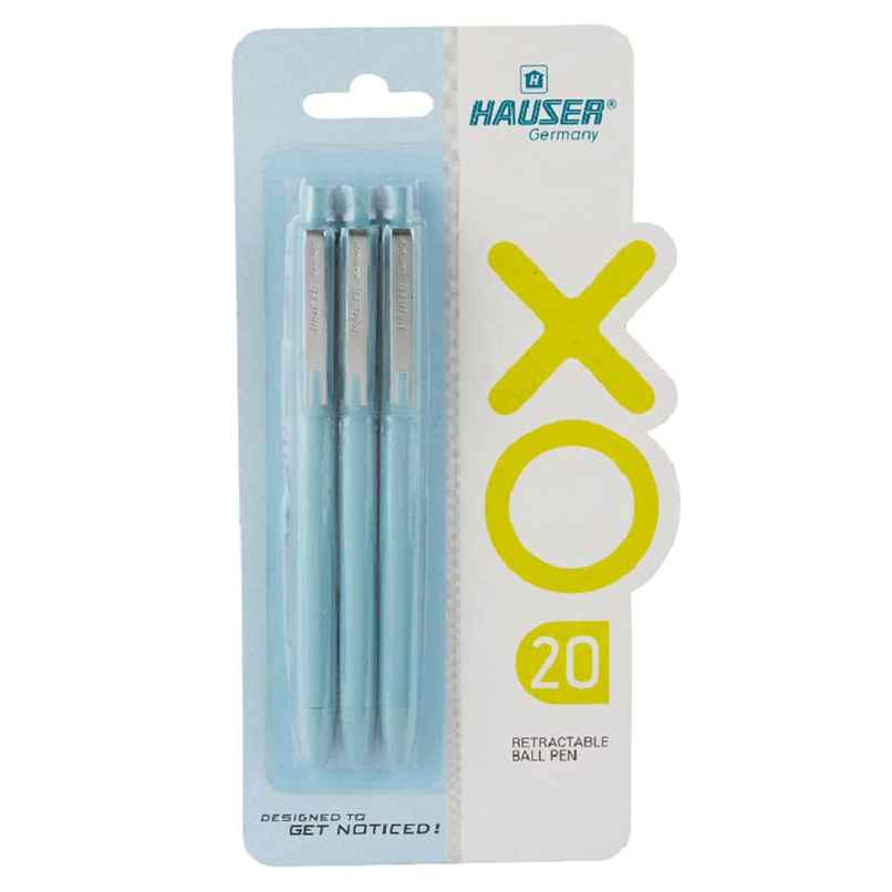 Hauser Xo 20 Blue Pack Of 3 Hauser Xo 20 Blue Pack Of 3