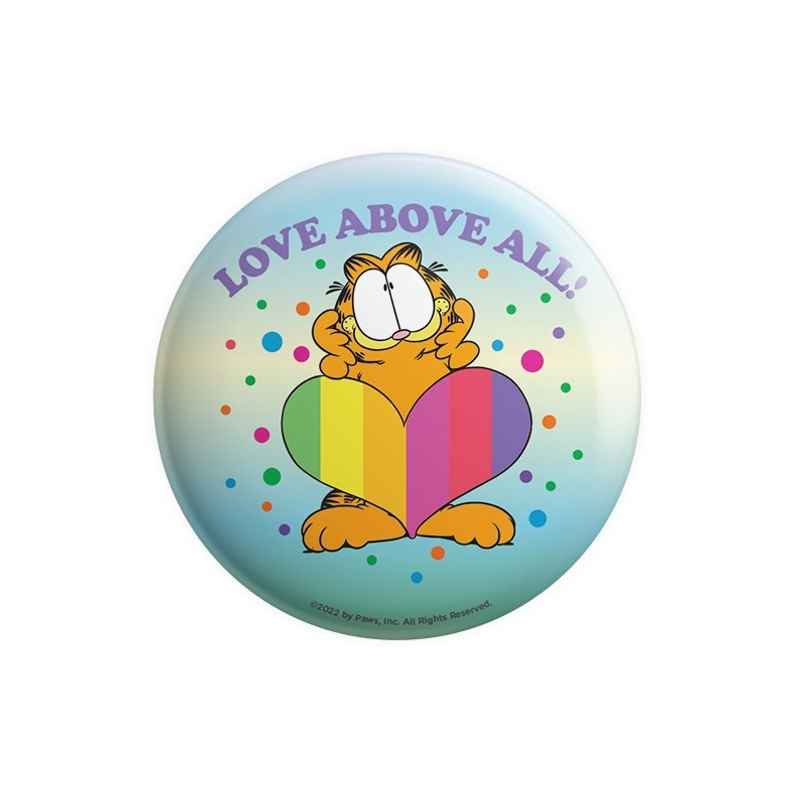 House Of Festivals Love Above All - Garfield Official Badge House Of Festivals Love Above All - Garfield Official Badge
