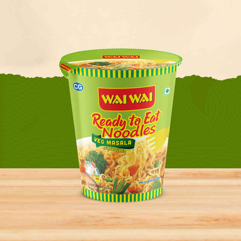 Wai Wai Ready To Eat Cup Noodles Veg