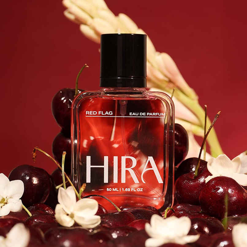 HIRA Red Flag Eau De Parfum For Women | Tuberose & Patchouli Notes