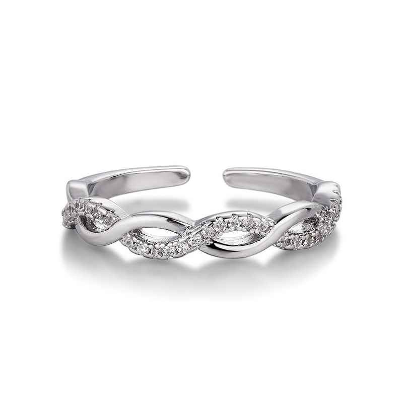 Beautynx Silver Twist Elegance Ring | Silver | BNX-RNG-0005 Beautynx Silver Twist Elegance Ring | Silver | BNX-RNG-0005