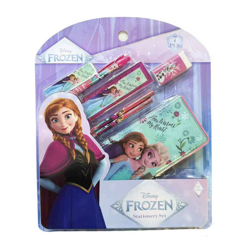 Striders Frozen Kids Stationery Kit | Pencil Box Set with Pen, Pencils, Ruler, Eraser & Sharpener Striders Frozen Kids Stationery Kit | Pencil Box Set with Pen, Pencils, Ruler, Eraser & Sharpener