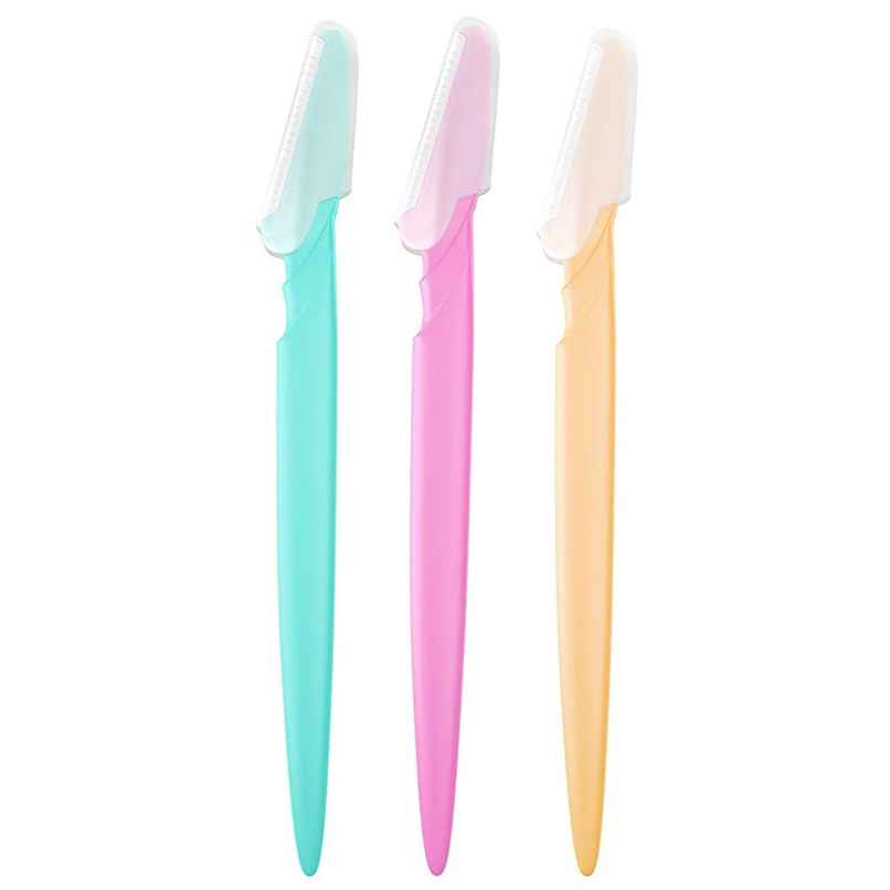 Beautiliss Eyebrow Touch Up Face Razor for Women, Instant Painless Hair Remover - Color Vary Beautiliss Eyebrow Touch Up Face Razor for Women, Instant Painless Hair Remover - Color Vary