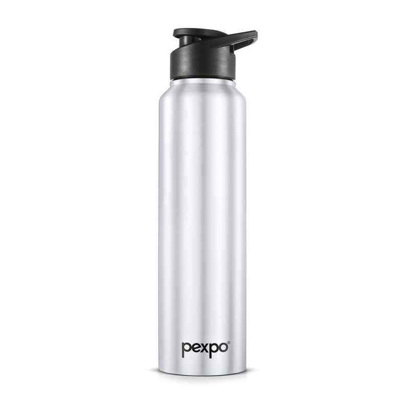 Pexpo Chromo Sports And Hiking Stainless Steel Water Bottle | 1 L Pexpo Chromo Sports And Hiking Stainless Steel Water Bottle | 1 L
