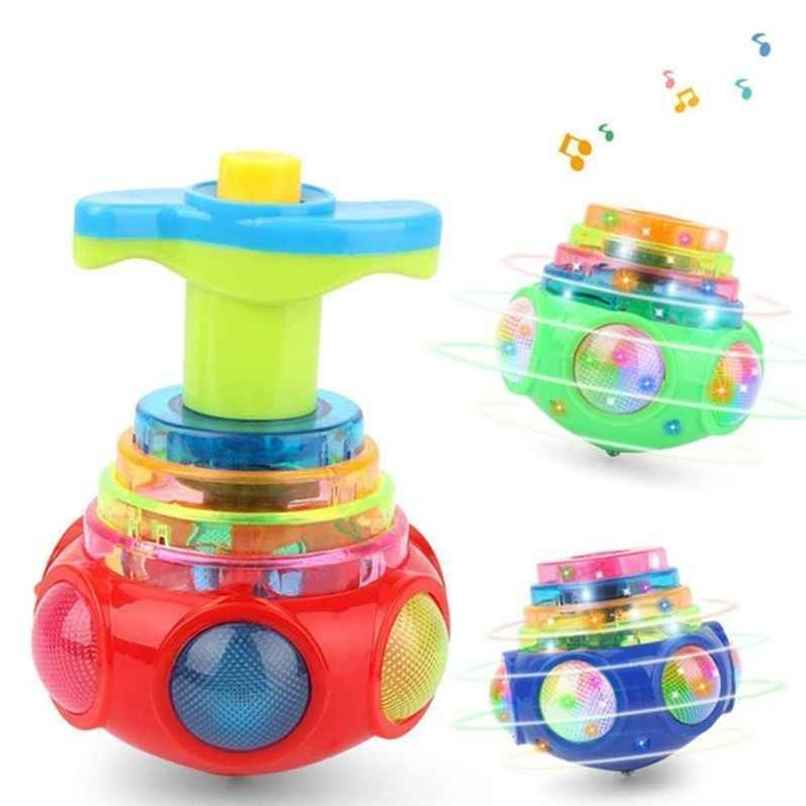 Fablue Spinning Top Magic Toy For Kids With Flashing Led Lights And Sound|Musical Toy | Multicolor Fablue Spinning Top Magic Toy For Kids With Flashing Led Lights And Sound|Musical Toy | Multicolor