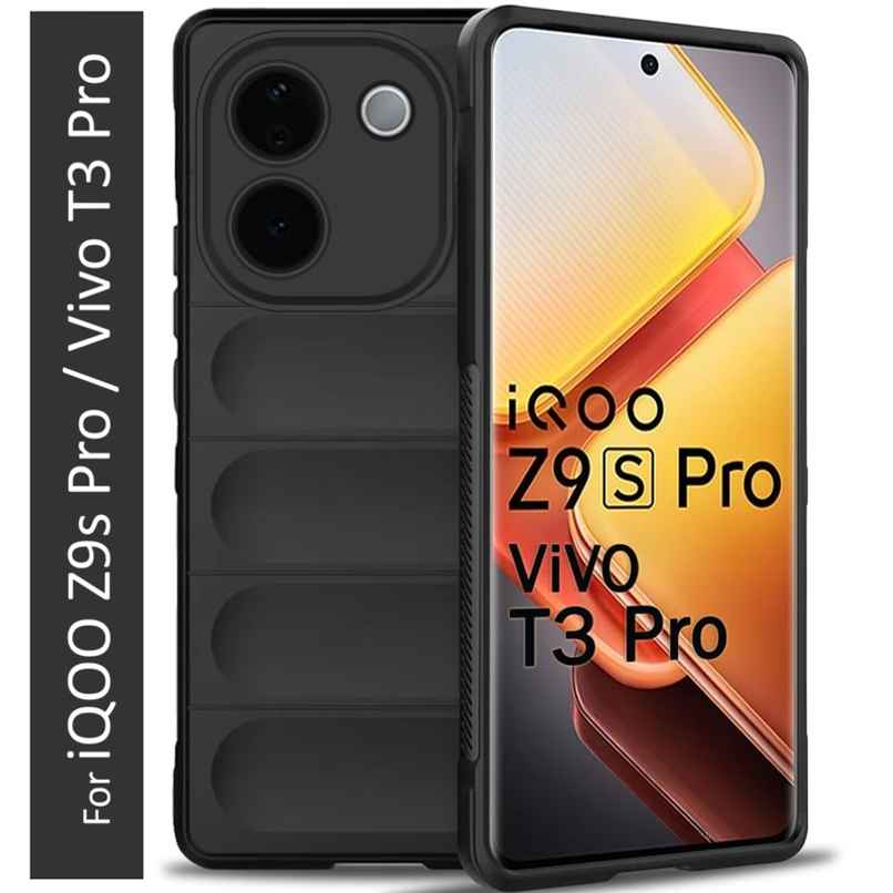 Kwine Case iQOO Z9s Pro / Vivo T3 Pro Back Cover - Matte Finish Silicone Case