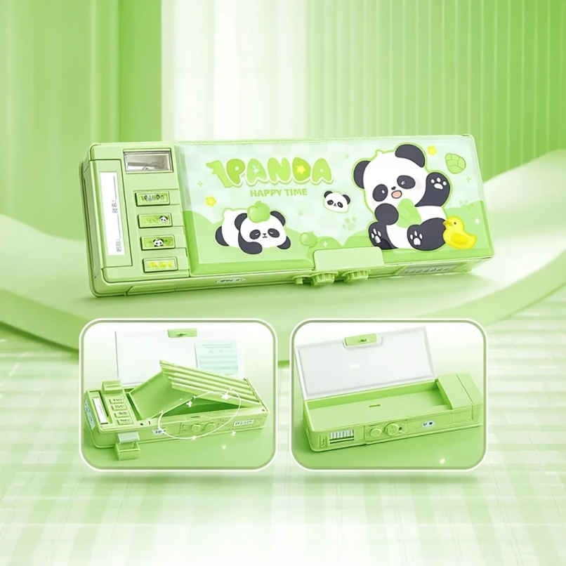 Fablue Pencil Box Magnetic Lock | Green Fablue Pencil Box Magnetic Lock | Green
