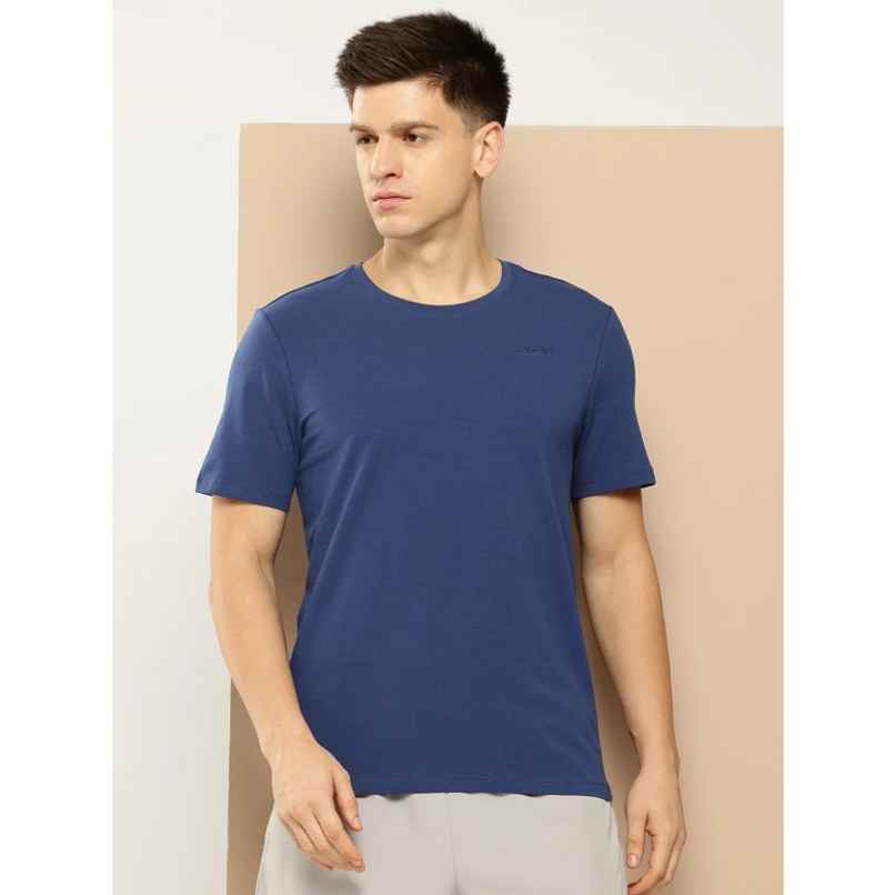 Alcis Men's Round Neck T-Shirt | Estate Blue | M