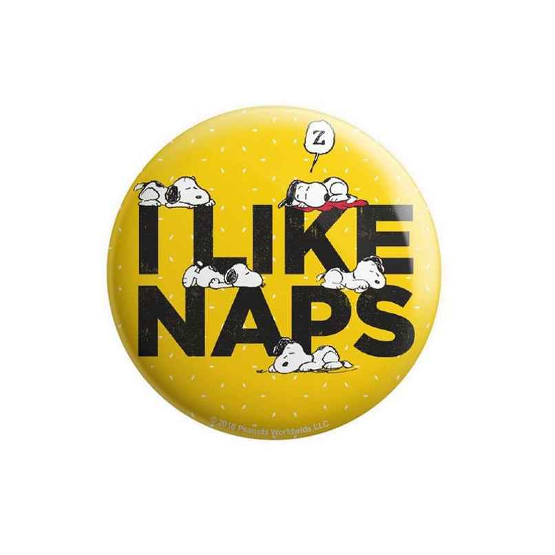 House Of Festivals I Like Naps - Peanuts Official Badge