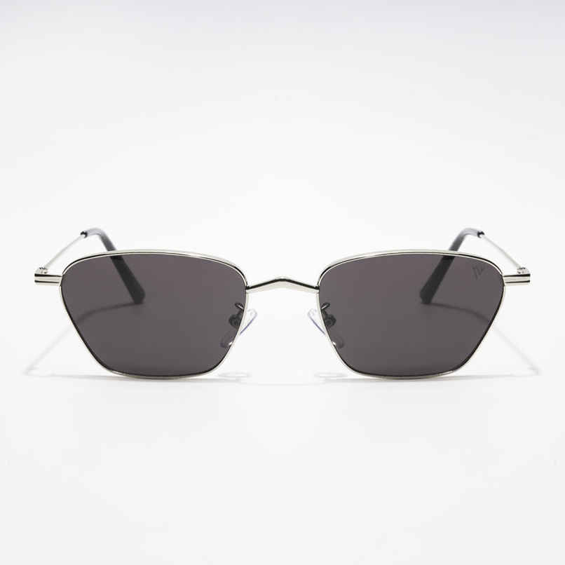 Voyage Retro Square Sunglasses | Black & Silver | MG3456 Voyage Retro Square Sunglasses | Black & Silver | MG3456