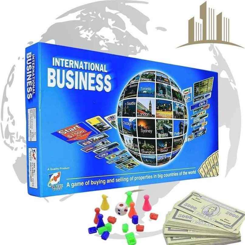 Fablue International Business Board Game | Learning & Educational Game for Kids & Adults | 5+ years Fablue International Business Board Game | Learning & Educational Game for Kids & Adults | 5+ years