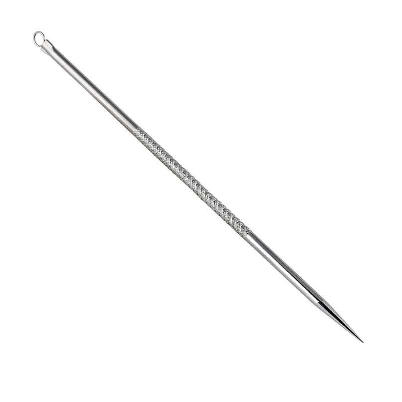 Beautiliss Pointed Blackhead Remover Stainless Steel Tool for Acne Blemish and Pore Cleaning