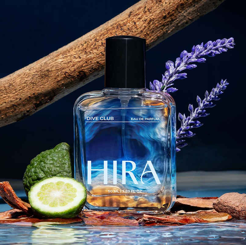 HIRA Men's Dive Club Eau De Parfum | Woody, Musky & Spicy Notes | Long Lasting Gift for Him HIRA Men's Dive Club Eau De Parfum | Woody, Musky & Spicy Notes | Long Lasting Gift for Him