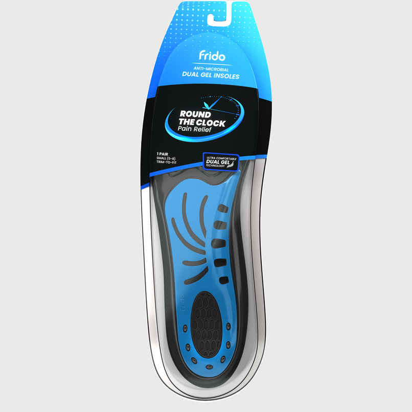 Frido Dual Gel Insoles - Small | 5-8