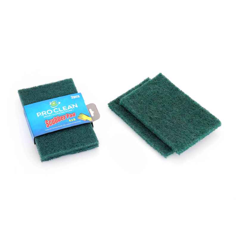 Proclean Scrubber Pad - 4 Inch x 6 Inch | Pack Of 2