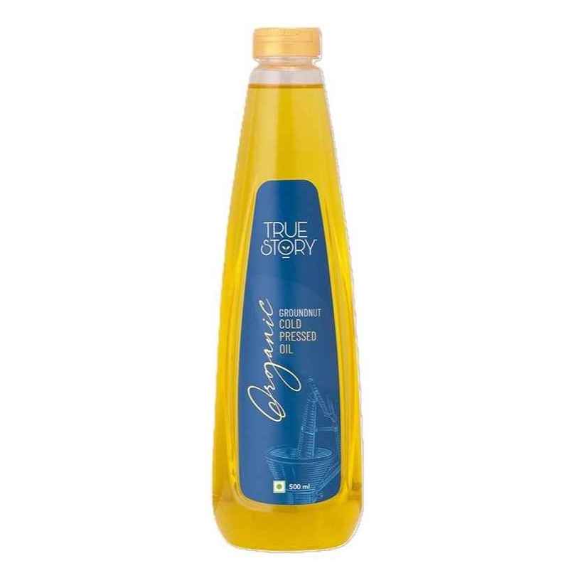 True Story Cold Pressed Organic Groundnut Oil True Story Cold Pressed Organic Groundnut Oil
