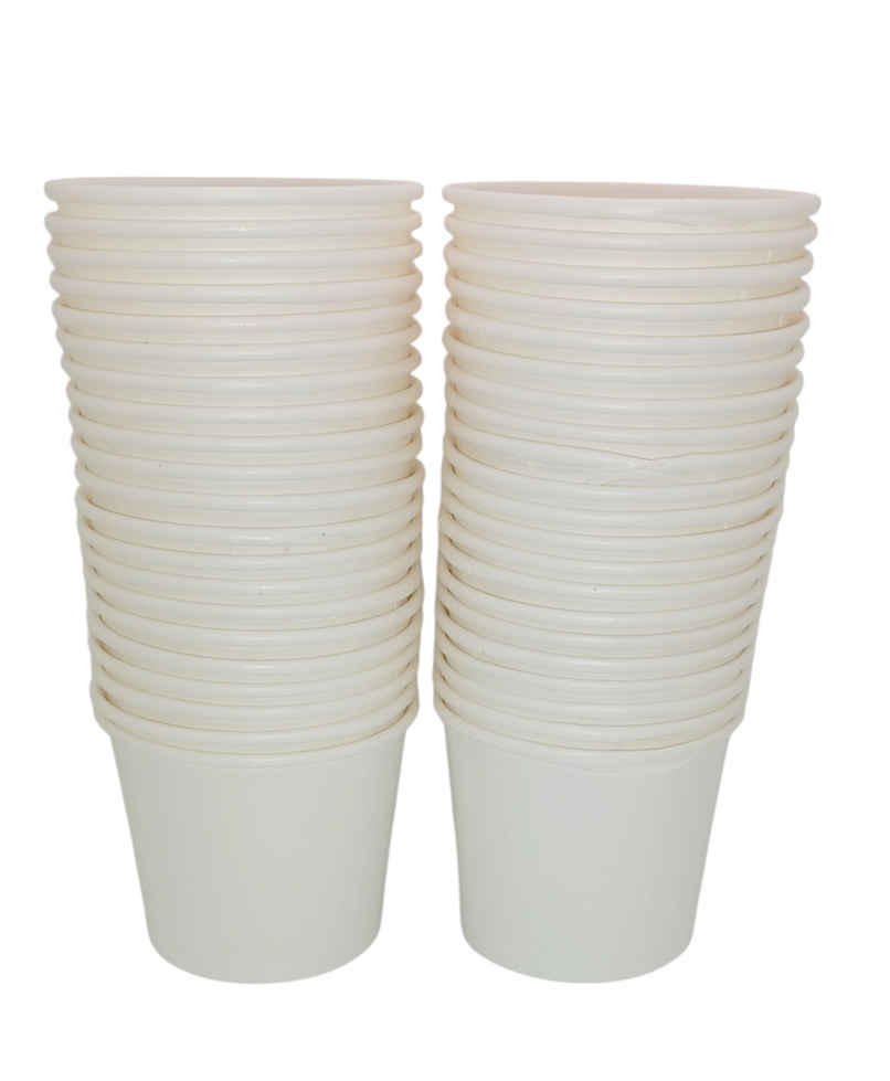 White Paper Glass | 150 ml