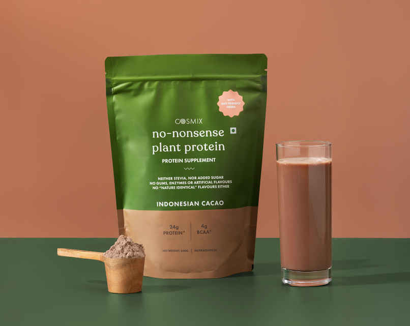 Cosmix No-Nonsense Plant Protein Indonesian Cacao, 24g Protein Cosmix No-Nonsense Plant Protein Indonesian Cacao, 24g Protein