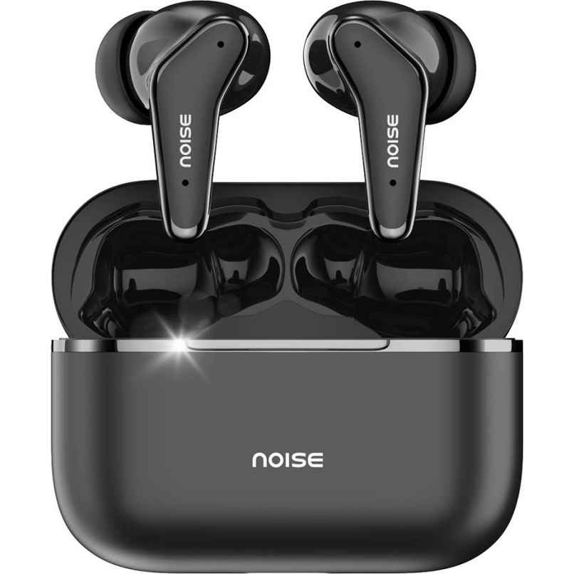 Noise Buds VS102 Elite with 50Hr Playtime, ENC, Quad Mic, Chrome finish Flybird Design Bluetooth - Carbon Black