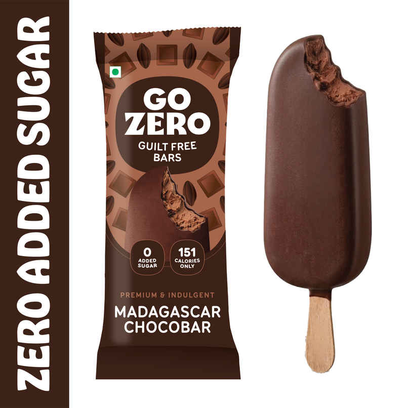 Go Zero Madagascar Chocolate Guilt Free Ice Cream Bar