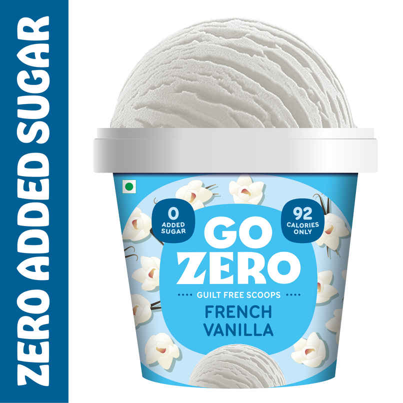 Go Zero French Vanilla Guilt Free Ice Cream Cup