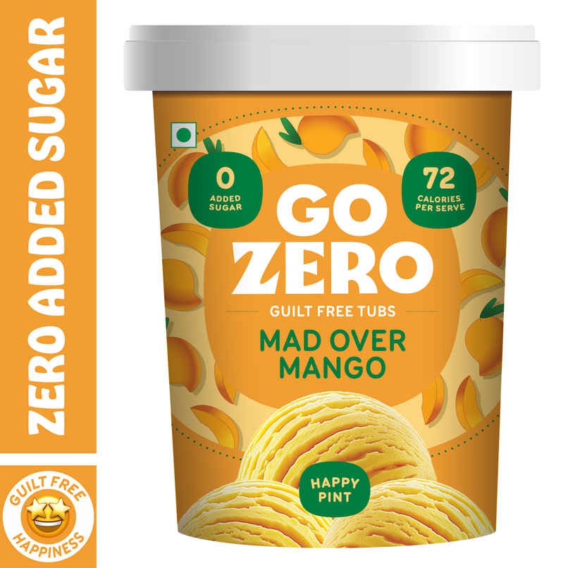 Go Zero Mad Over Mango Guilt Free Ice Cream Tub Go Zero Mad Over Mango Guilt Free Ice Cream Tub