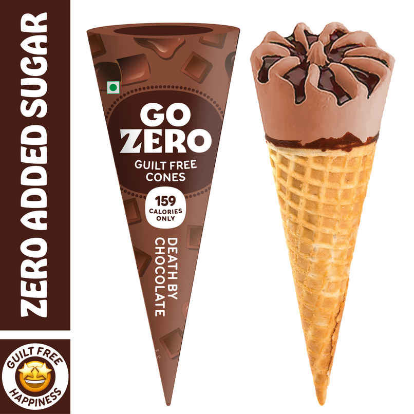 Go Zero Death by Chocolate Guilt Free Ice Cream Cone Go Zero Death by Chocolate Guilt Free Ice Cream Cone