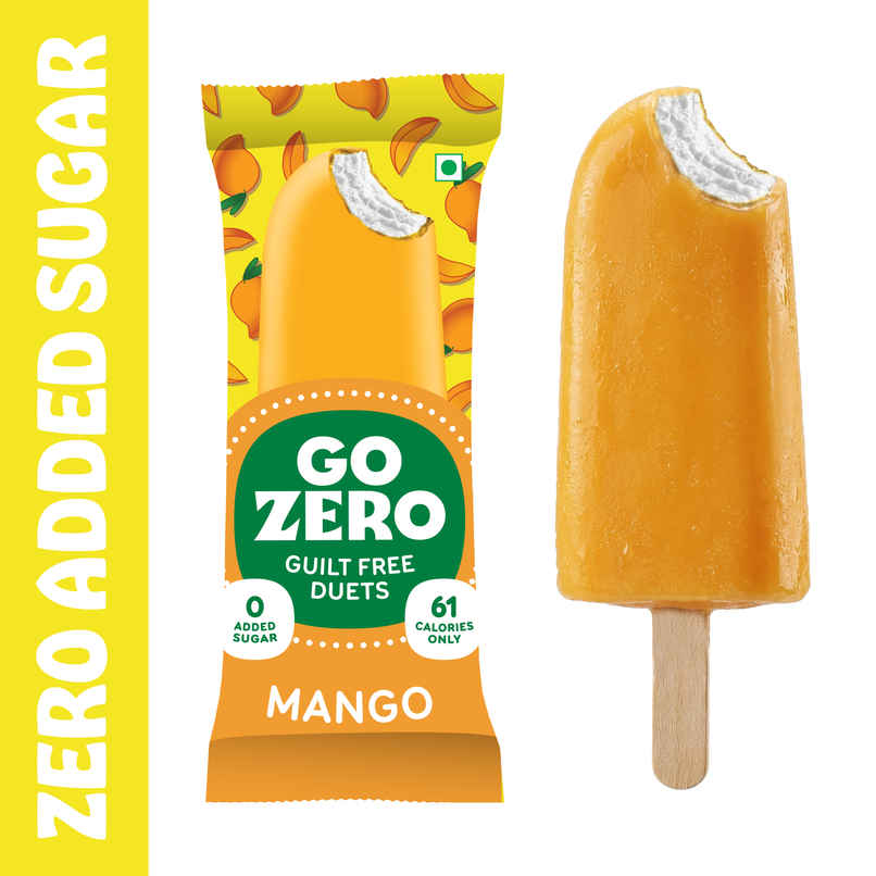 Go Zero Mango Duet Guilt Free Ice Cream Stick Go Zero Mango Duet Guilt Free Ice Cream Stick