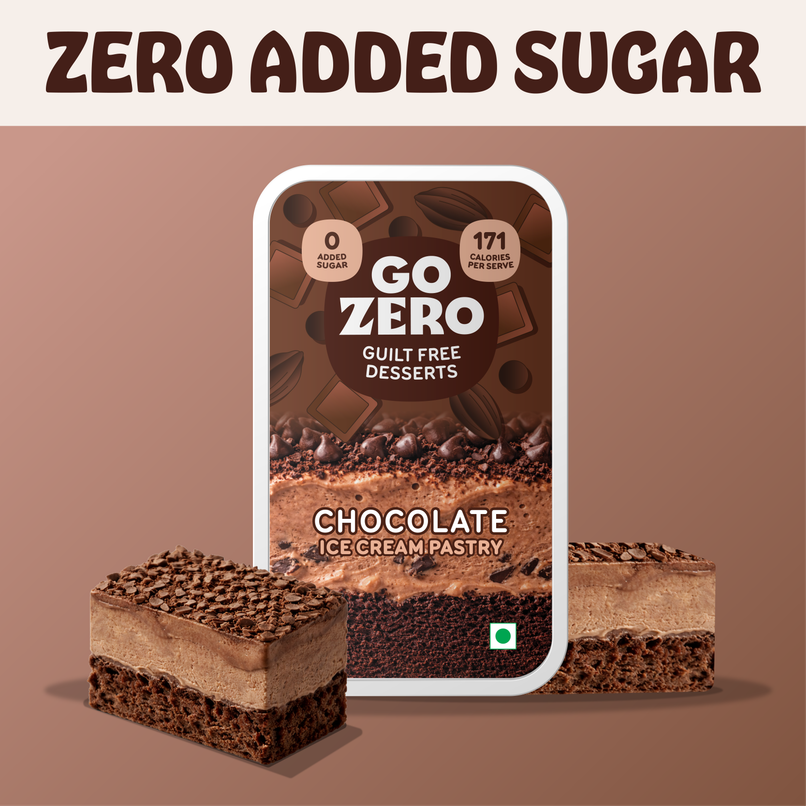 Go Zero Chocolate Guilt Free Ice Cream Pastry