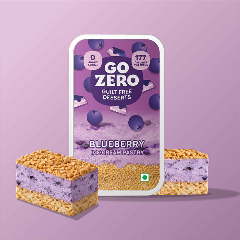 Go Zero Blueberry Guilt Free Ice Cream Pastry Go Zero Blueberry Guilt Free Ice Cream Pastry