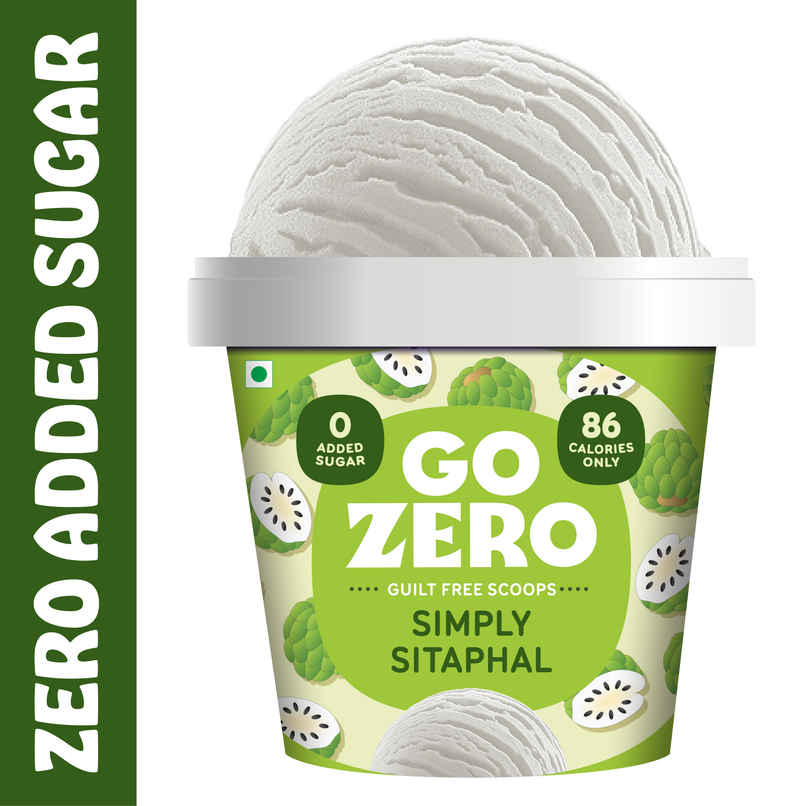 Go Zero Simply Sitaphal Guilt Free Ice Cream Cup