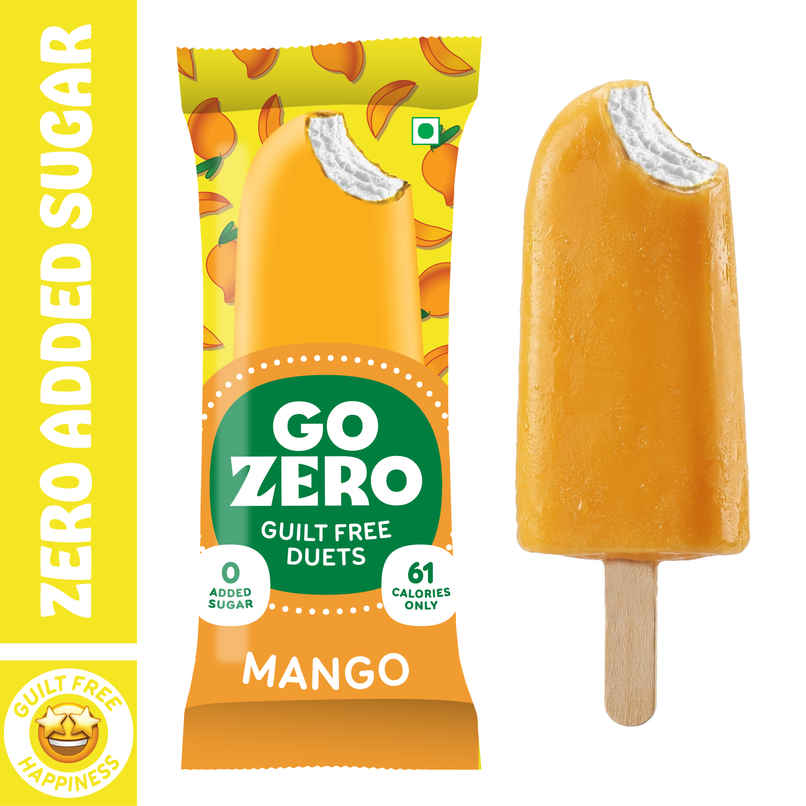 Go Zero Mango Duet Guilt Free Ice Cream Stick Go Zero Mango Duet Guilt Free Ice Cream Stick