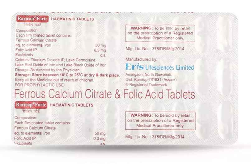 Raricap Forte Tablet