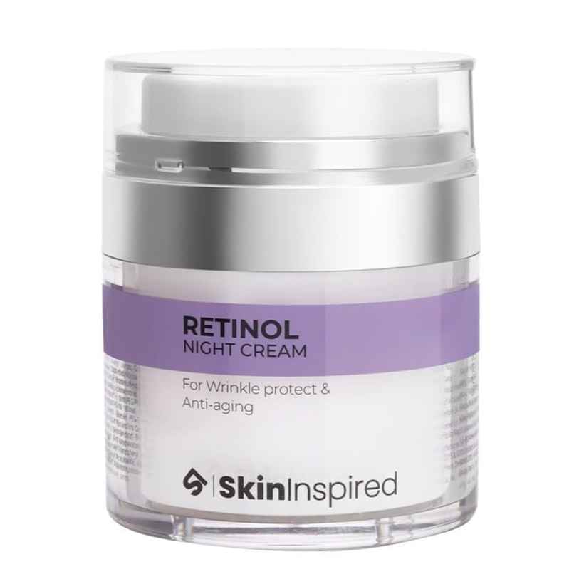 SkinInspired Retinol Night Cream For Wrinkles & Anti-Aging SkinInspired Retinol Night Cream For Wrinkles & Anti-Aging