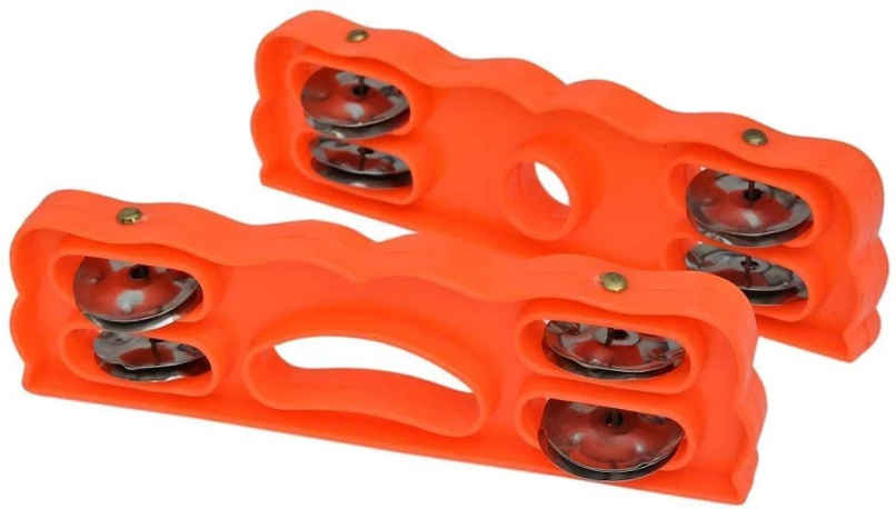 Divine Vibes Khartal For Mandir Aarti - Set Of 2