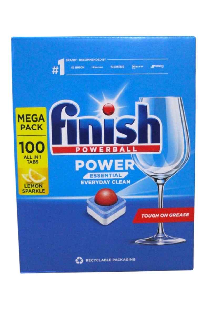 Finish Power Essential Lemon Dishwasher Tablets