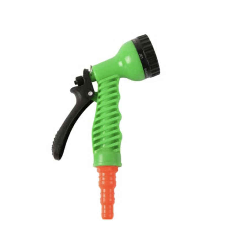 Navum 7 Pattern High Pressure Garden Hose Nozzle Spray | Green Navum 7 Pattern High Pressure Garden Hose Nozzle Spray | Green