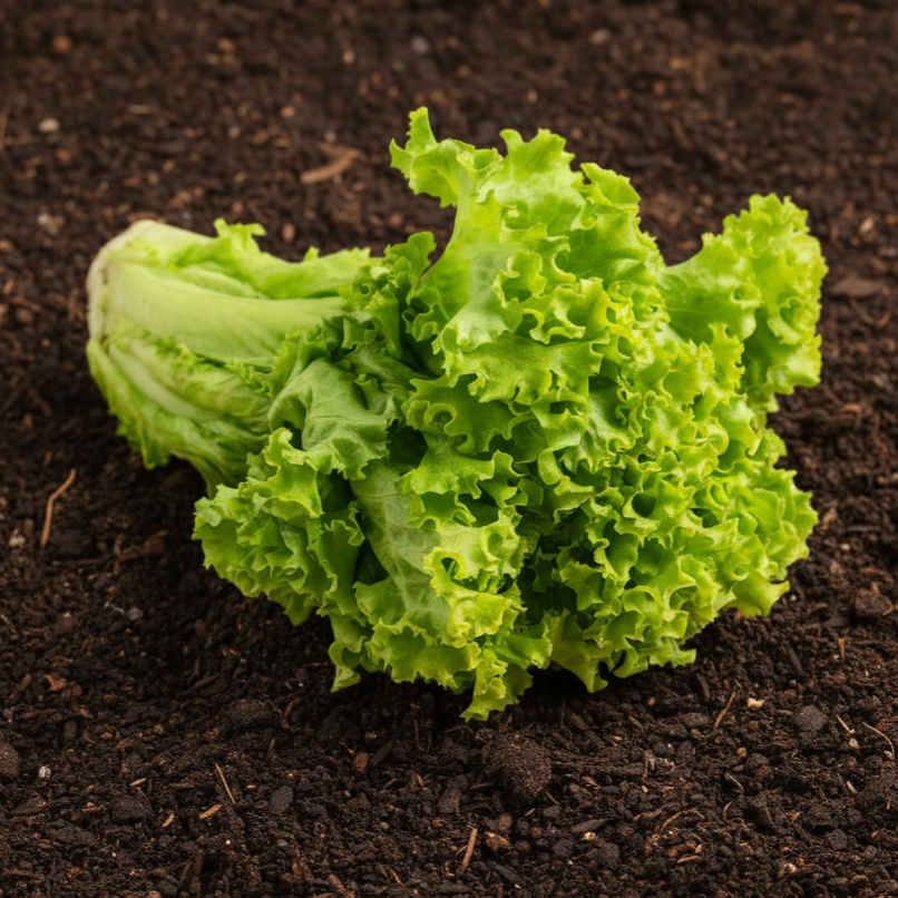 Organically Grown Lettuce Green