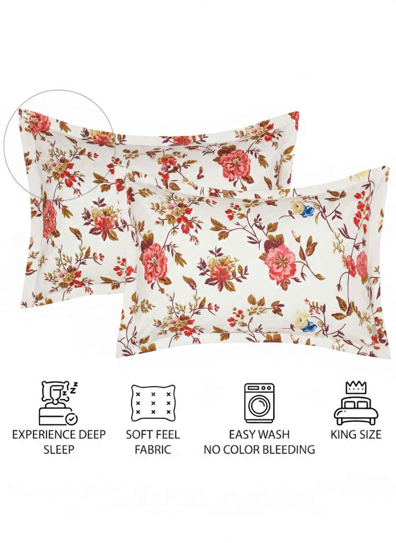 Status Crown Superfine Microfiber Queen Bedsheet | Cherry Blossom | 220 x 250 cm Status Crown Superfine Microfiber Queen Bedsheet | Cherry Blossom | 220 x 250 cm