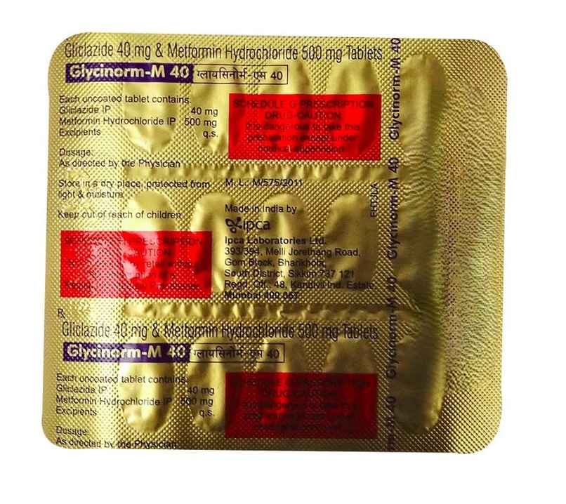 Glycinorm-M 40 Tablet