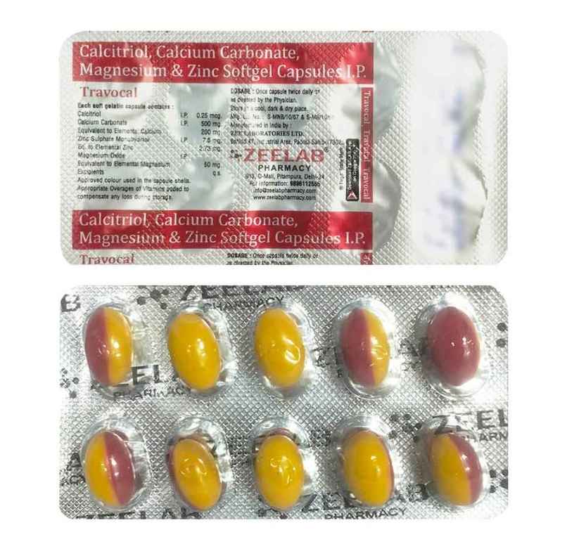 Travocal Softgel Capsule Travocal Softgel Capsule