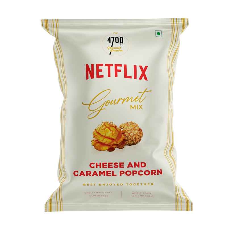 4700BC x Netflix Gourmet Cheese and Caramel Popcorn