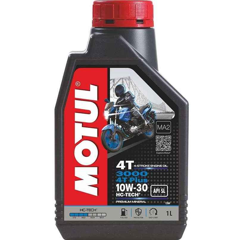 Motul 3000 4T Plus 10W30 Engine Oil for Bikes | 1L Motul 3000 4T Plus 10W30 Engine Oil for Bikes | 1L
