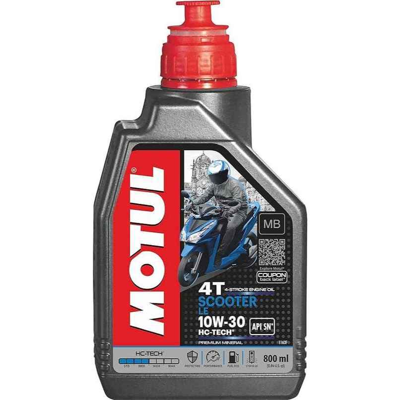 Motul Scooter LE 10W30 Engine Oil | 800 ml Motul Scooter LE 10W30 Engine Oil | 800 ml