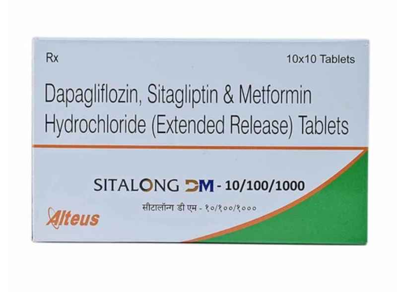 Sitalong DM-10/100/1000 Tablet ER