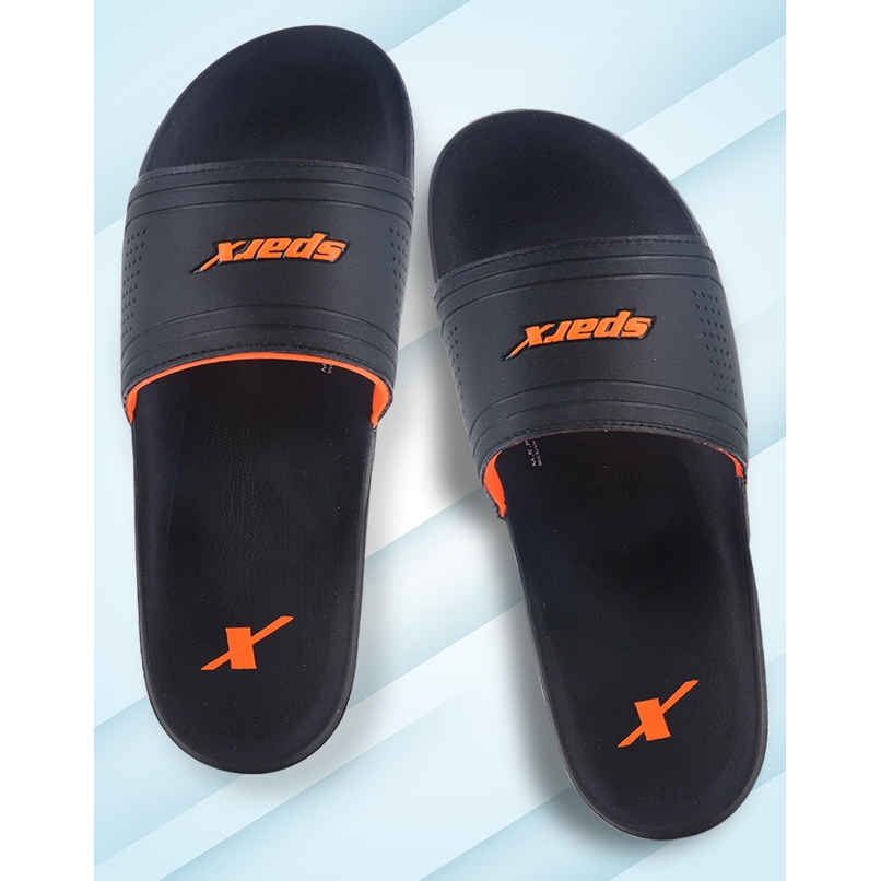 Sparx Slides Sfg-144 Black For Men Size-9