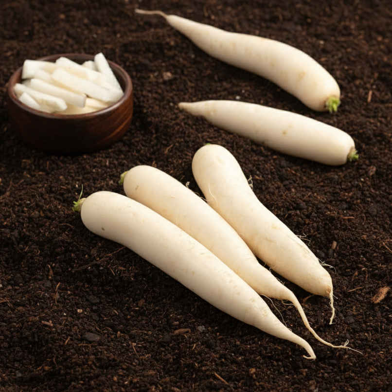Organically Grown Radish