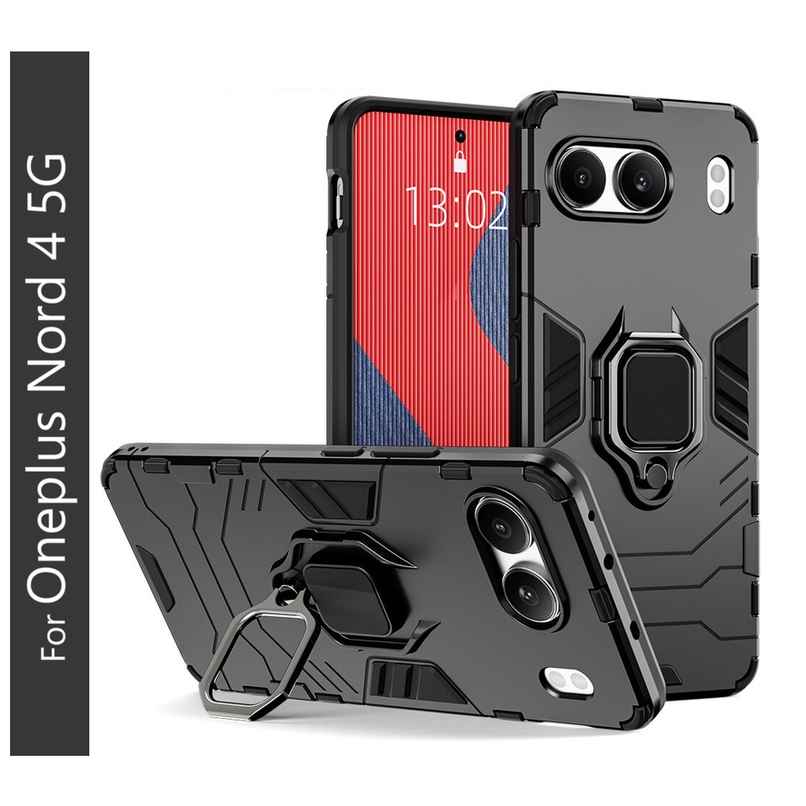 Kwine Case Oneplus Nord 4 Back Cover - Ring Holder Stand Case Kwine Case Oneplus Nord 4 Back Cover - Ring Holder Stand Case